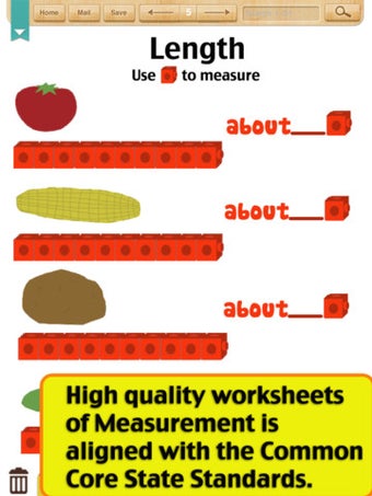 Image 0 for Kids Math-Measurement Wor…