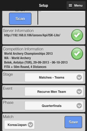 Image 0 for Ianseo Scorekeeper Lite