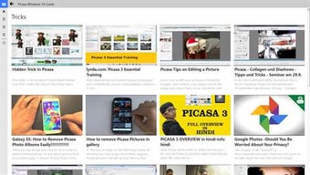 Imagen 2 para Picasa Windows10 Guide