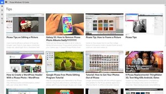 Imagen 1 para Picasa Windows10 Guide