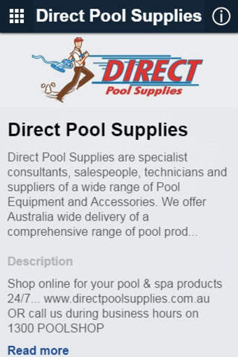 Image 0 for Direct Pool Supplies app