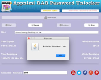 Image 0 for Appnimi Rar Password Unlo…