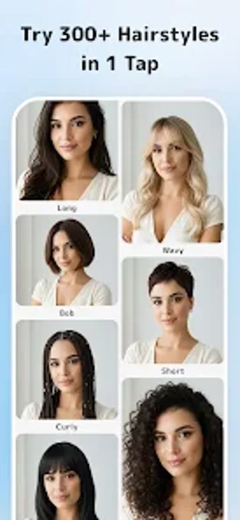 Image 0 for HairTry: AI Hair Cut Simu…