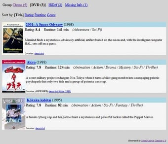 Image 1 for Simple Movie Catalog