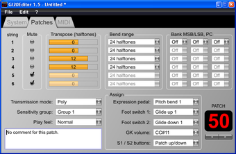 Image 0 for GI20Editor