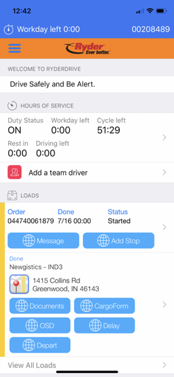 RyderDrive for iOS