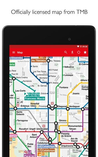 Imagen 0 para Barcelona Metro TMB Map &…