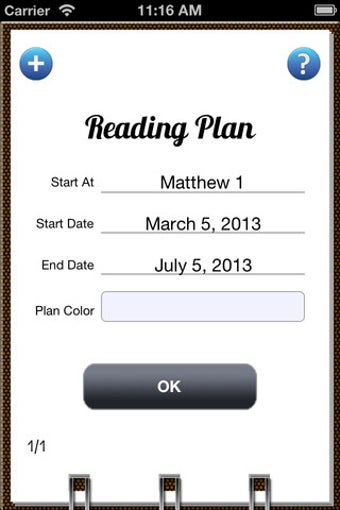 Imagen 0 para Bible Reading Planner