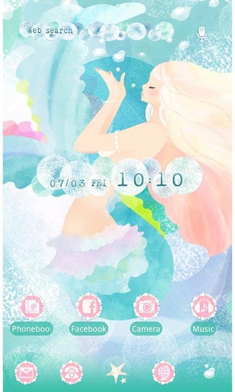 Imagen 3 para Cute Theme-Pastel Mermaid…