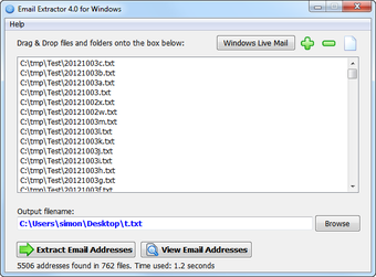 Imagen 0 para Email Extractor for Windo…