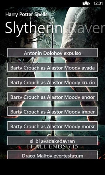 Imagen 0 para Harry Potter Spells for W…