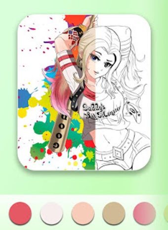 Imagen 0 para Harley Quinn Coloring Boo…
