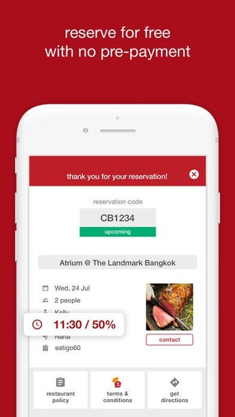Image 0 for eatigo - discounted resta…