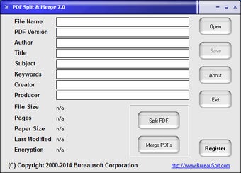 Image 1 for PDF Split & Merge
