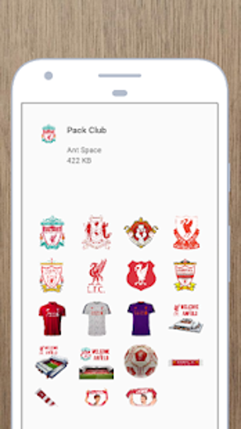 Image 3 for Liverpool Stickers for Wh…