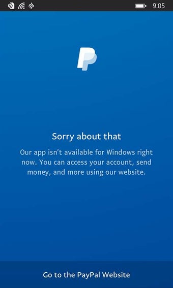 Image 0 for PayPal for Windows 10