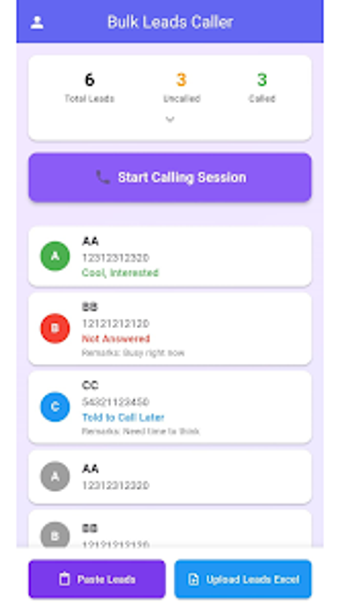 Imagen 0 para Bulk Leads Caller: Auto D…