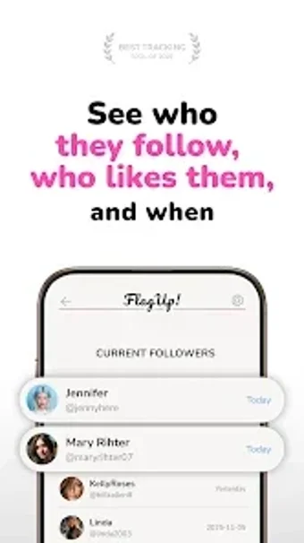 Image 0 for FlagUp: Recent Follow Tra…