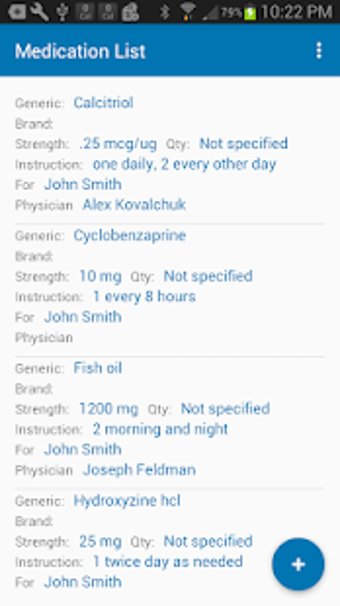 Imagen 1 para Medication List