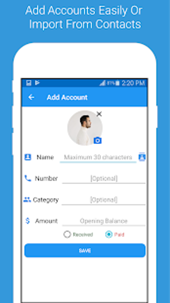 Image 0 for Credit Debit-Ledger Accou…