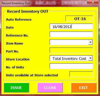 Imagen 5 para ABCAUS Excel Inventory Te…