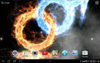 Image 2 for Fire & Ice Live Wallpaper