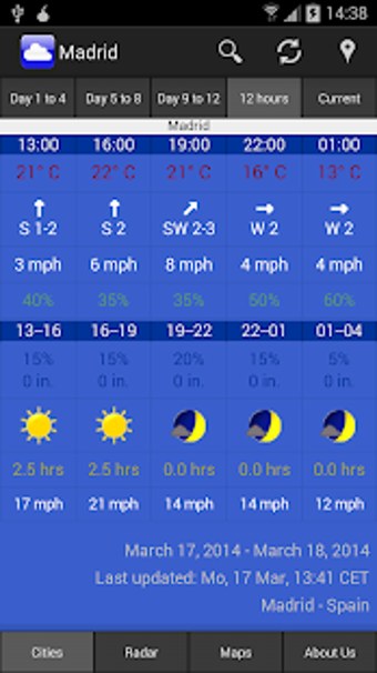 Image 1 for WeatherOnline Free