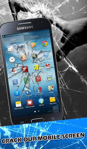 Imagen 1 para Broken Screen Live Wallpa…