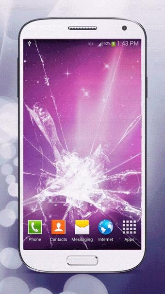 Imagen 3 para Broken Screen Live Wallpa…