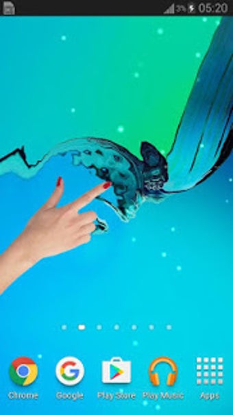 Image 2 for Galaxy Water Live Wallpap…