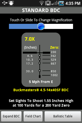 Image 2 for Nikon SpotOn Ballistic Ma…