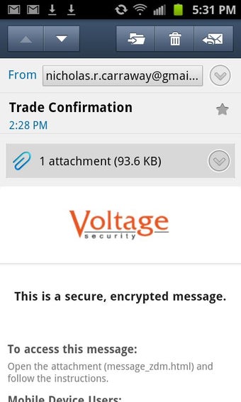 Image 3 for Voltage SecureMail