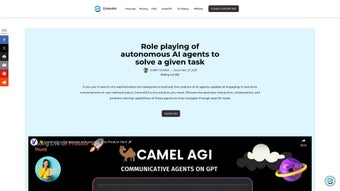Imagen 0 para CamelAGI