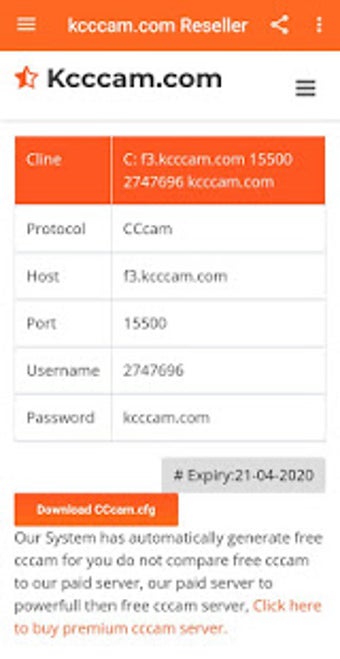 Image 2 for Free CCcam Server 48 Hour…