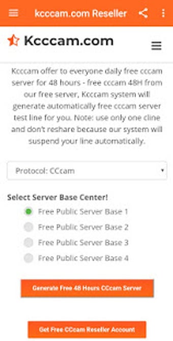 Imagen 1 para Free CCcam Server 48 Hour…