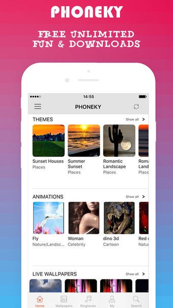 Image 1 for PHONEKY - Free iPhone Rin…