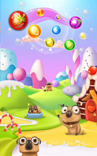 Imagen 3 para Pug Pop Bubble Shooter: D…