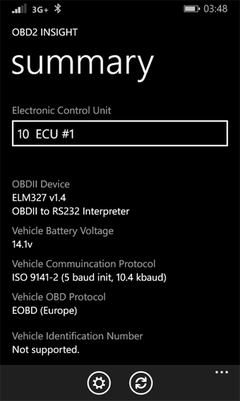 Image 3 for OBD2 Insight for Windows …