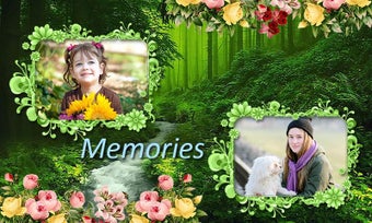 Image 0 for Nature Dual Photo Frames