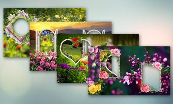 Image 2 for Nature Dual Photo Frames