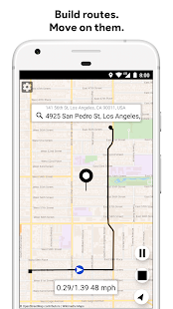 Listick Fake GPS - spoof location and routes. Screen Views 3