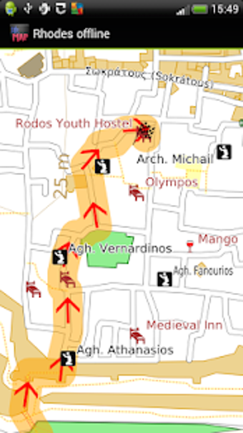 Image 2 for Rhodes offline map