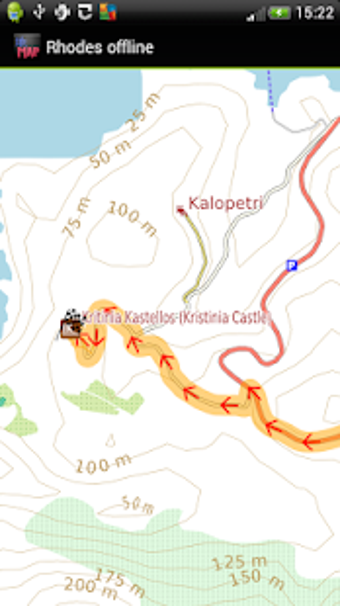 Image 1 for Rhodes offline map