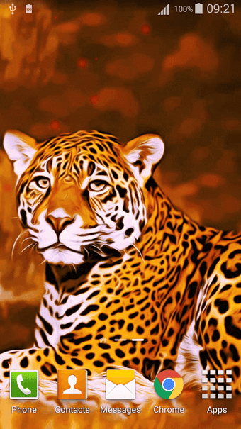 Imagen 3 para Leopard Live Wallpaper