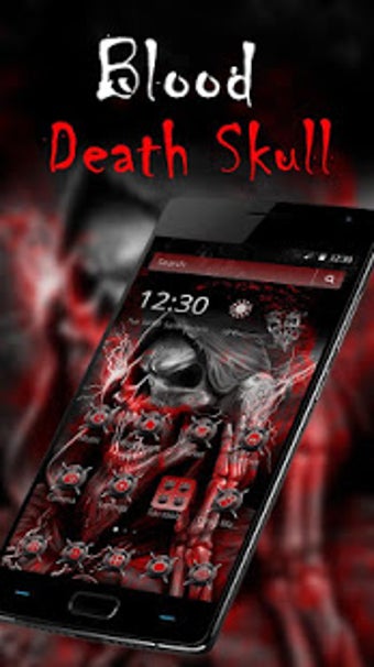 Imagen 2 para Blood Death Skull Theme