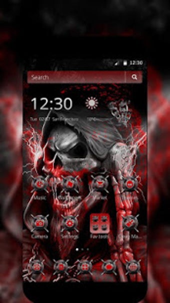Imagen 0 para Blood Death Skull Theme