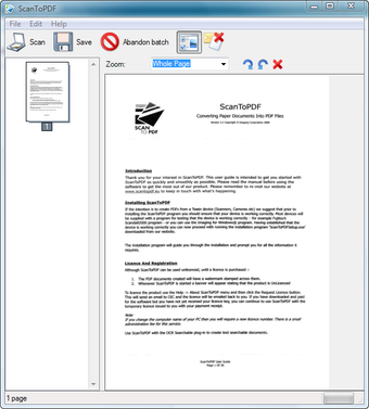 Imagen 0 para Scan To PDF Network Scann…