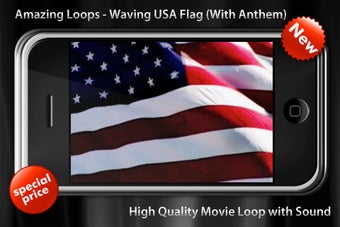 Image 0 for USA Waving Flag