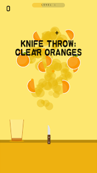 Image 0 for Knife Throw : Clear Orang…