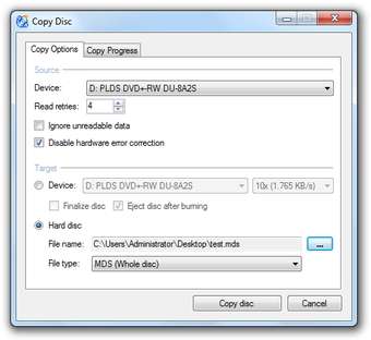 Image 0 for CDBurnerXP Portable (32-b…